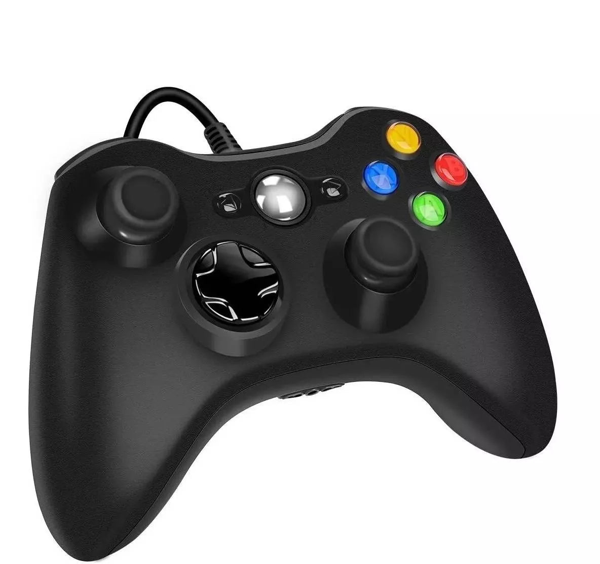 Control Xbox 360 para PC - Cable negro